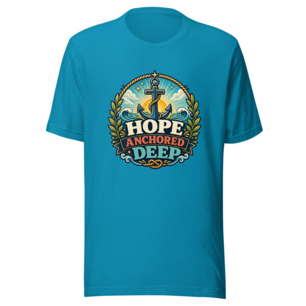 HOPE ANCHORED DEEP Heartbeat-20260623-codex-fallback Graphic Tee mockup 2