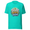 HOPE RISES IN HIM Heartbeat-20260623-codex-fallback Graphic Tee front view