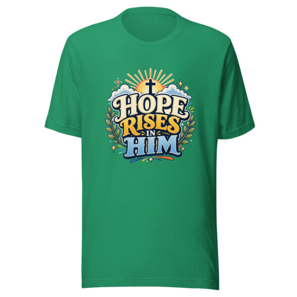 HOPE RISES IN HIM Heartbeat-20260623-codex-fallback Graphic Tee mockup 16