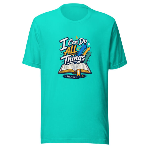 I Can Do All Things Graphic Tee mockup 3