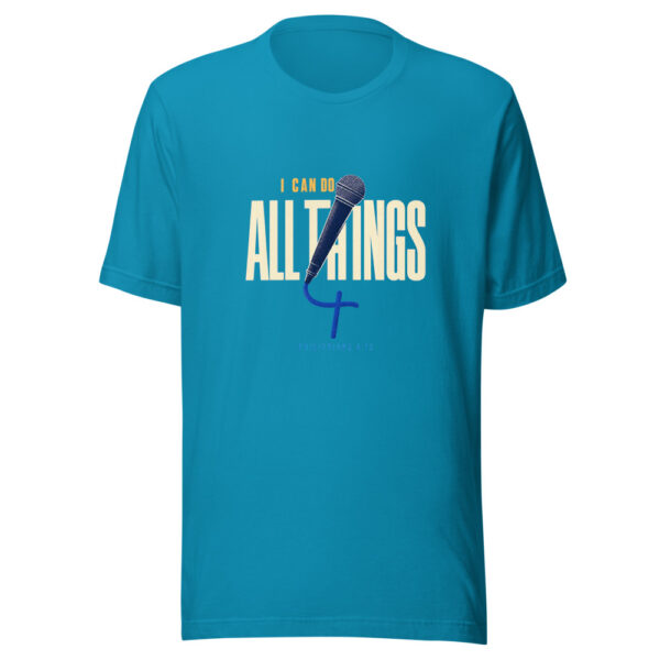 I Can Do All Things Philippians 4:13 Philippians-4-13-worship Graphic Tee mockup 2