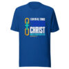 I Can Do All Things Through Christ Which Strengtheneth Me - Philippians 4:13 Scripture-strength-chain Graphic Tee front view