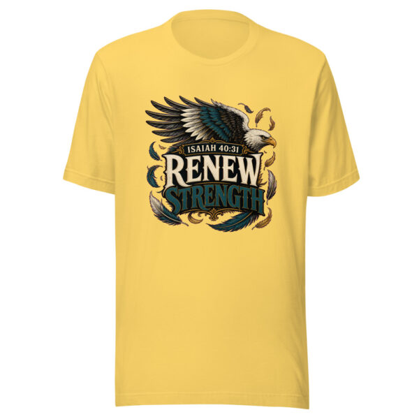 Isaiah 40:31 Renew Strength Heartbeat-20260630T141514Z Graphic Tee mockup 20