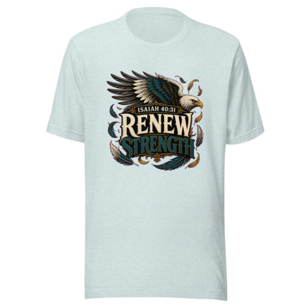 Isaiah 40:31 Renew Strength Heartbeat-20260630T141514Z Graphic Tee mockup 22