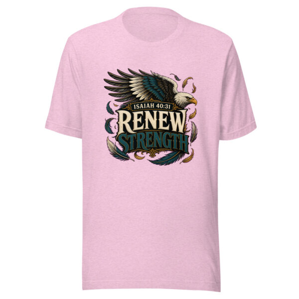 Isaiah 40:31 Renew Strength Heartbeat-20260630T141514Z Graphic Tee mockup 23