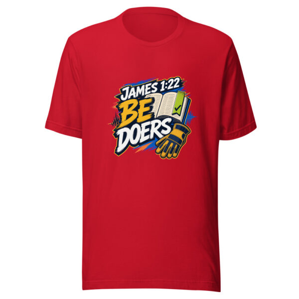 James 1:22 Be Doers Graphic Tee mockup 19 James 1:22 Be Doers Graphic Tee mockup 19