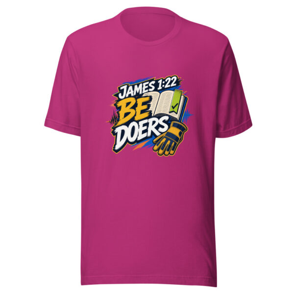 James 1:22 Be Doers Graphic Tee mockup 5 James 1:22 Be Doers Graphic Tee mockup 5