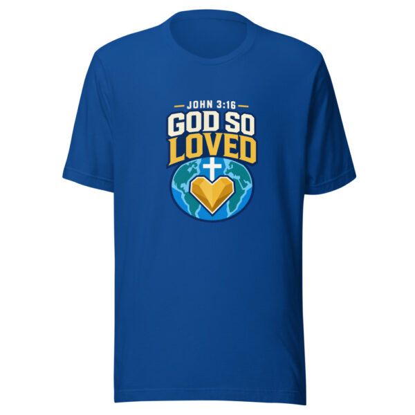 John 3:16 God So Loved Heartbeat-20260630T211654Z Graphic Tee mockup 2 John 3:16 God So Loved Heartbeat-20260630T211654Z Graphic Tee mockup 2