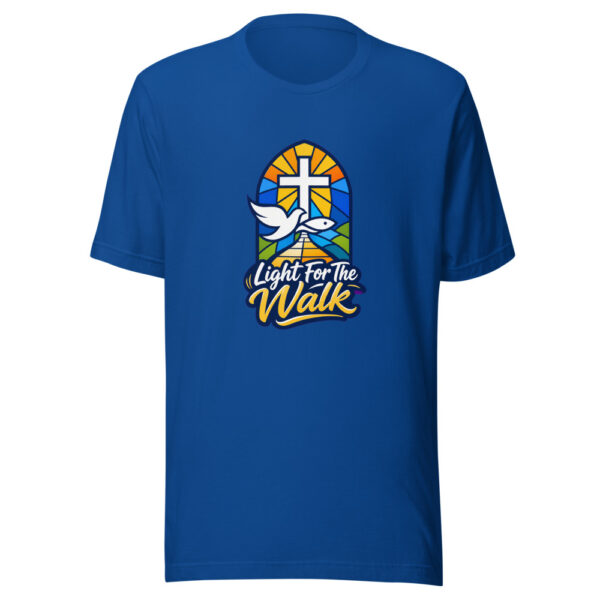 Light For The Walk Graphic Tee mockup 3 Light For The Walk Graphic Tee mockup 3