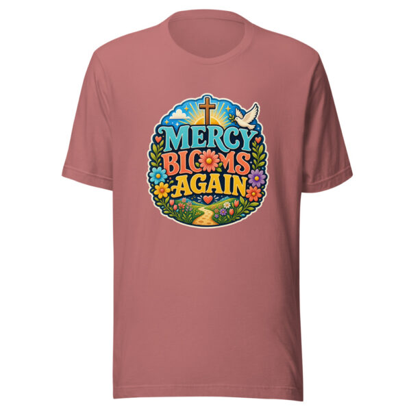 MERCY BLOOMS AGAIN Heartbeat-20260622-codex-fallback Graphic Tee mockup 21 MERCY BLOOMS AGAIN Heartbeat-20260622-codex-fallback Graphic Tee mockup 21