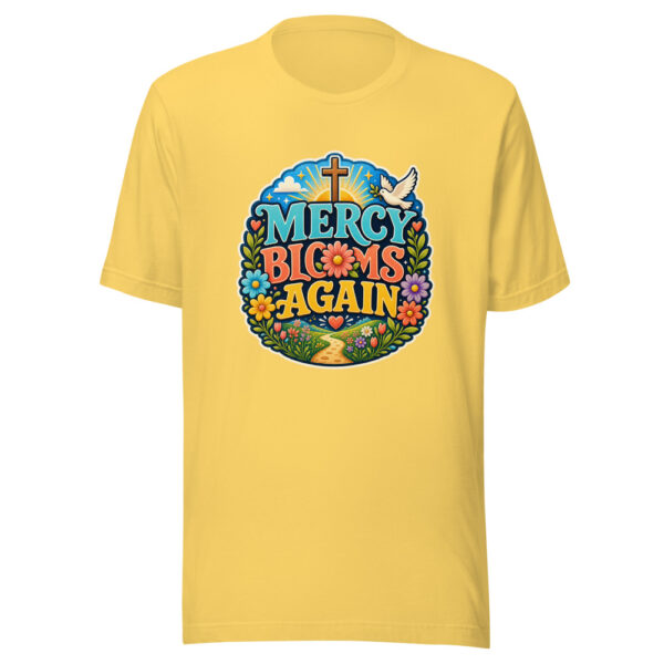 MERCY BLOOMS AGAIN Heartbeat-20260622-codex-fallback Graphic Tee mockup 6 MERCY BLOOMS AGAIN Heartbeat-20260622-codex-fallback Graphic Tee mockup 6