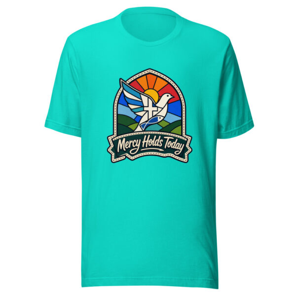 Mercy Holds Today Graphic Tee mockup 5 Mercy Holds Today Graphic Tee mockup 5