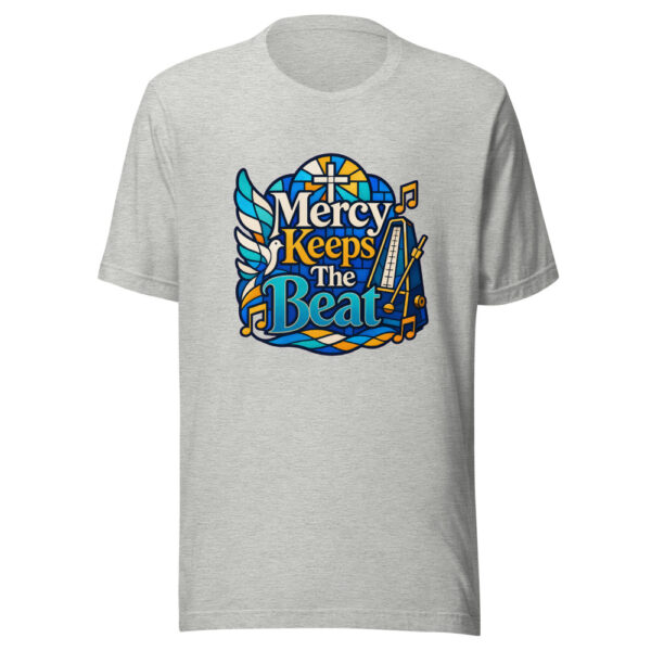 Mercy Keeps The Beat Heartbeat-20260629T125651Z Graphic Tee mockup 11