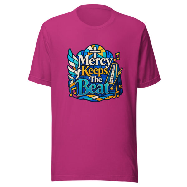 Mercy Keeps The Beat Heartbeat-20260629T125651Z Graphic Tee mockup 15