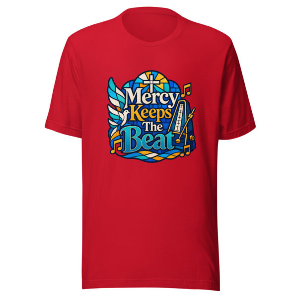 Mercy Keeps The Beat Heartbeat-20260629T125651Z Graphic Tee mockup 20