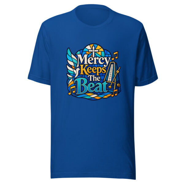 Mercy Keeps The Beat Heartbeat-20260629T125651Z Graphic Tee mockup 3