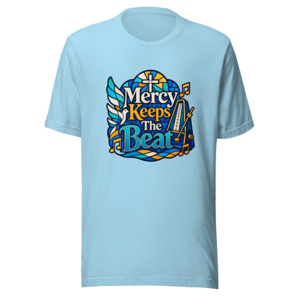 Mercy Keeps The Beat Heartbeat-20260629T125651Z Graphic Tee mockup 5