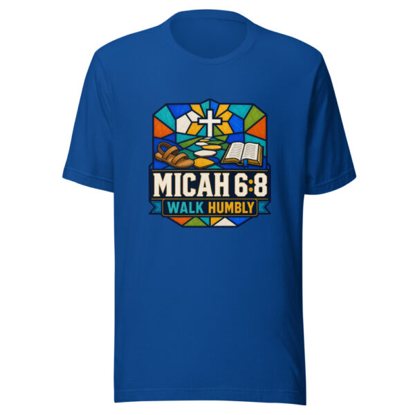 Micah 6:8 Walk Humbly Heartbeat-20260630T051308Z Graphic Tee mockup 1 Micah 6:8 Walk Humbly Heartbeat-20260630T051308Z Graphic Tee front view
