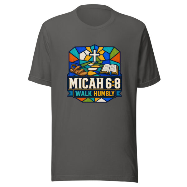 Micah 6:8 Walk Humbly Heartbeat-20260630T051308Z Graphic Tee mockup 10 Micah 6:8 Walk Humbly Heartbeat-20260630T051308Z Graphic Tee mockup 10