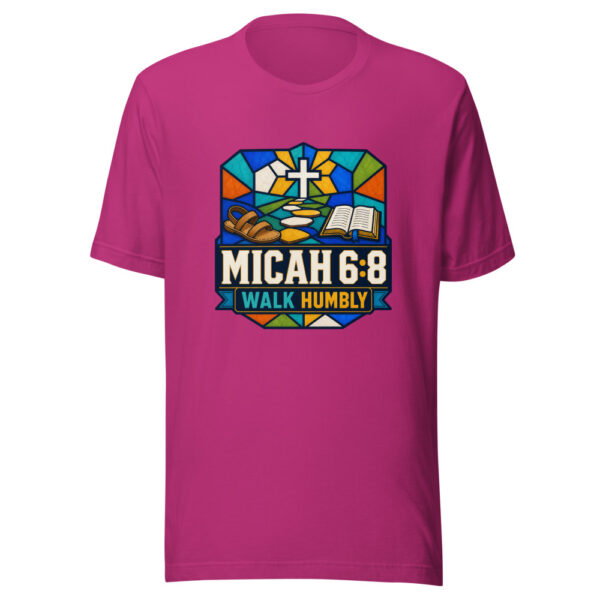 Micah 6:8 Walk Humbly Heartbeat-20260630T051308Z Graphic Tee mockup 15 Micah 6:8 Walk Humbly Heartbeat-20260630T051308Z Graphic Tee mockup 15