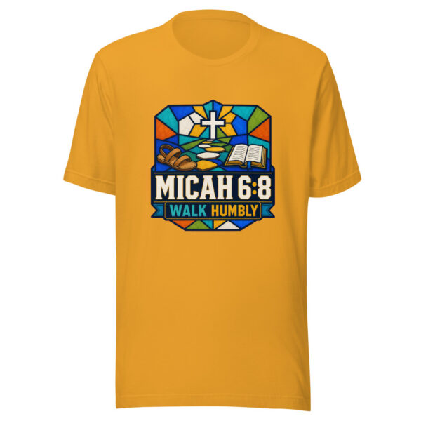 Micah 6:8 Walk Humbly Heartbeat-20260630T051308Z Graphic Tee mockup 4 Micah 6:8 Walk Humbly Heartbeat-20260630T051308Z Graphic Tee mockup 4