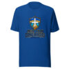 More Than Conquerors - Romans 8:37 Graphic Tee mockup 1 More Than Conquerors - Romans 8:37 Graphic Tee front view