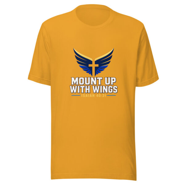 Mount Up With Wings Graphic Tee front view