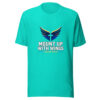 Mount Up With Wings Graphic Tee mockup 3
