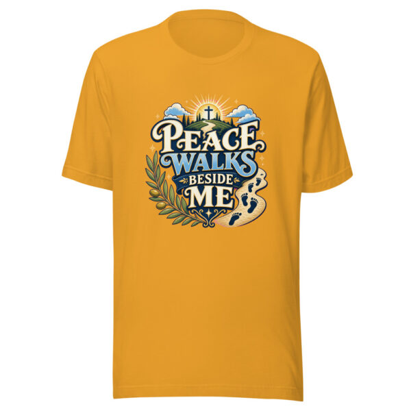 PEACE WALKS BESIDE ME Heartbeat-20260621-codex-fallback Graphic Tee front view