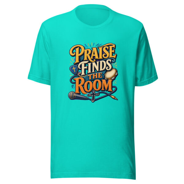 Praise Finds The Room Heartbeat-20260629T155652Z Graphic Tee front view