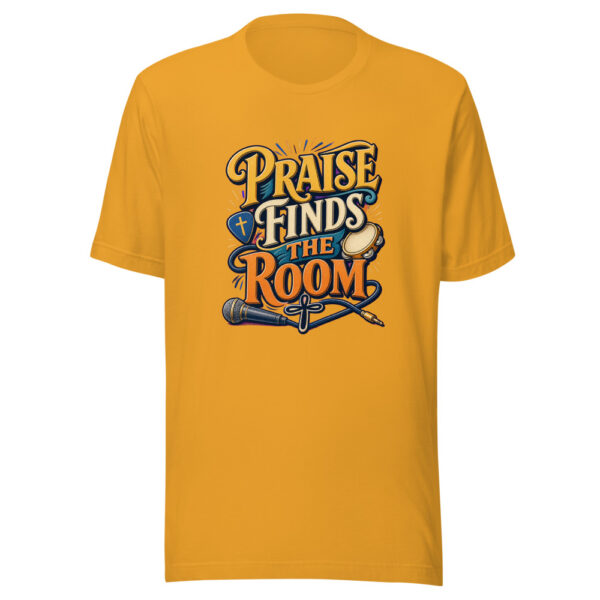 Praise Finds The Room Heartbeat-20260629T155652Z Graphic Tee mockup 3