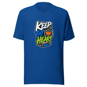 Prov 4:23 Keep Thy Heart Graphic Tee mockup 1 Prov 4:23 Keep Thy Heart Graphic Tee front view