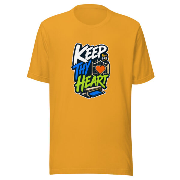 Prov 4:23 Keep Thy Heart Graphic Tee mockup 3 Prov 4:23 Keep Thy Heart Graphic Tee mockup 3