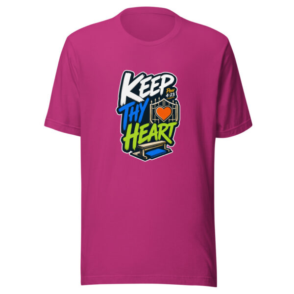 Prov 4:23 Keep Thy Heart Graphic Tee mockup 5 Prov 4:23 Keep Thy Heart Graphic Tee mockup 5