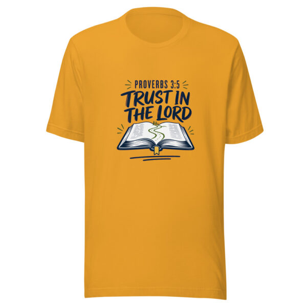 Proverbs 3:5 Trust In The Lord Heartbeat-20260630T111514Z Graphic Tee front view