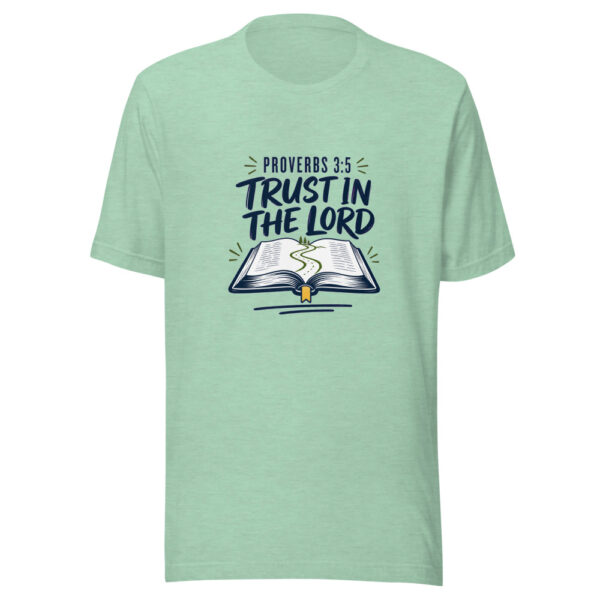 Proverbs 3:5 Trust In The Lord Heartbeat-20260630T111514Z Graphic Tee mockup 24