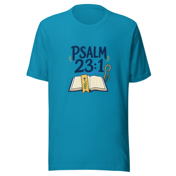 Psalm 23:1 Graphic Tee front view