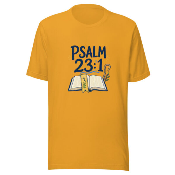 Psalm 23:1 Graphic Tee mockup 2