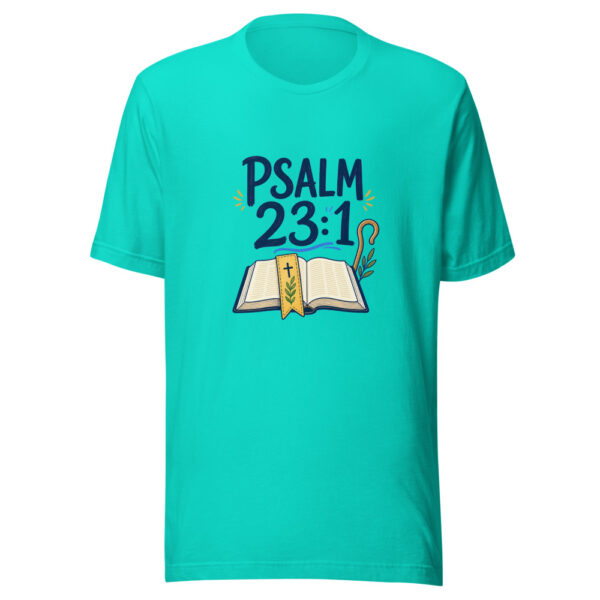 Psalm 23:1 Graphic Tee mockup 3