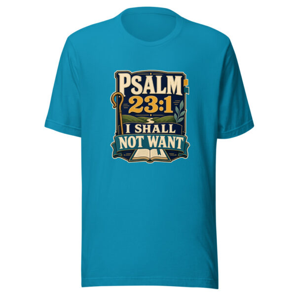 Psalm 23:1 I Shall Not Want Heartbeat-20260630T081420Z Graphic Tee mockup 1 Psalm 23:1 I Shall Not Want Heartbeat-20260630T081420Z Graphic Tee front view
