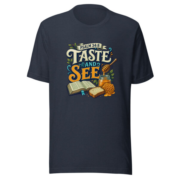 Psalm 34:8 Taste And See Heartbeat-20260701T041746Z Graphic Tee mockup 13 Psalm 34:8 Taste And See Heartbeat-20260701T041746Z Graphic Tee mockup 13