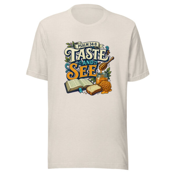 Psalm 34:8 Taste And See Heartbeat-20260701T041746Z Graphic Tee mockup 14 Psalm 34:8 Taste And See Heartbeat-20260701T041746Z Graphic Tee mockup 14