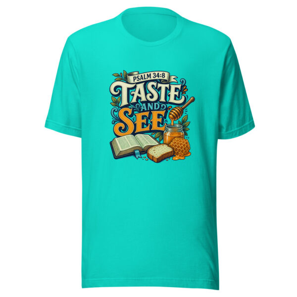 Psalm 34:8 Taste And See Heartbeat-20260701T041746Z Graphic Tee mockup 3 Psalm 34:8 Taste And See Heartbeat-20260701T041746Z Graphic Tee mockup 3