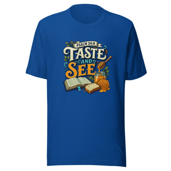 Psalm 34:8 Taste And See Heartbeat-20260701T041746Z Graphic Tee mockup 4 Psalm 34:8 Taste And See Heartbeat-20260701T041746Z Graphic Tee mockup 4