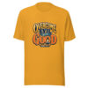 Rom 12:21 Overcome Evil With Good Graphic Tee mockup 2