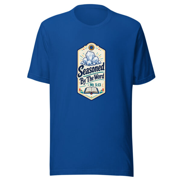 Seasoned By The Word - Mt 5:13 Graphic Tee mockup 3