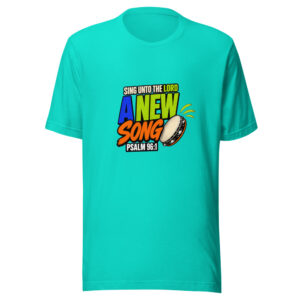 Sing Unto The Lord A New Song Psalm 96:1 New-song-psalm-96 Graphic Tee mockup 1 Sing Unto The Lord A New Song Psalm 96:1 New-song-psalm-96 Graphic Tee front view
