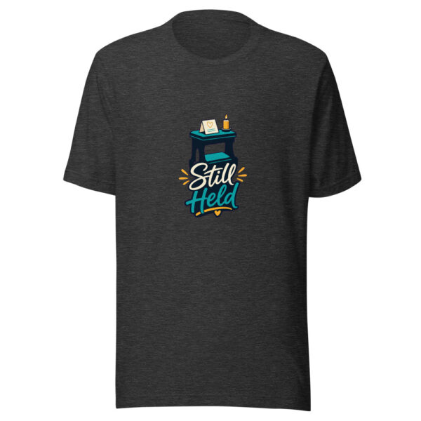 Still Held Graphic Tee mockup 12
