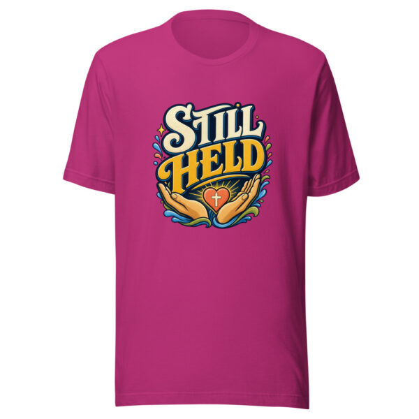 Still Held Graphic Tee mockup 15