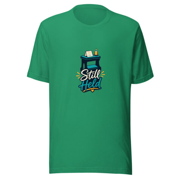 Still Held Graphic Tee mockup 15